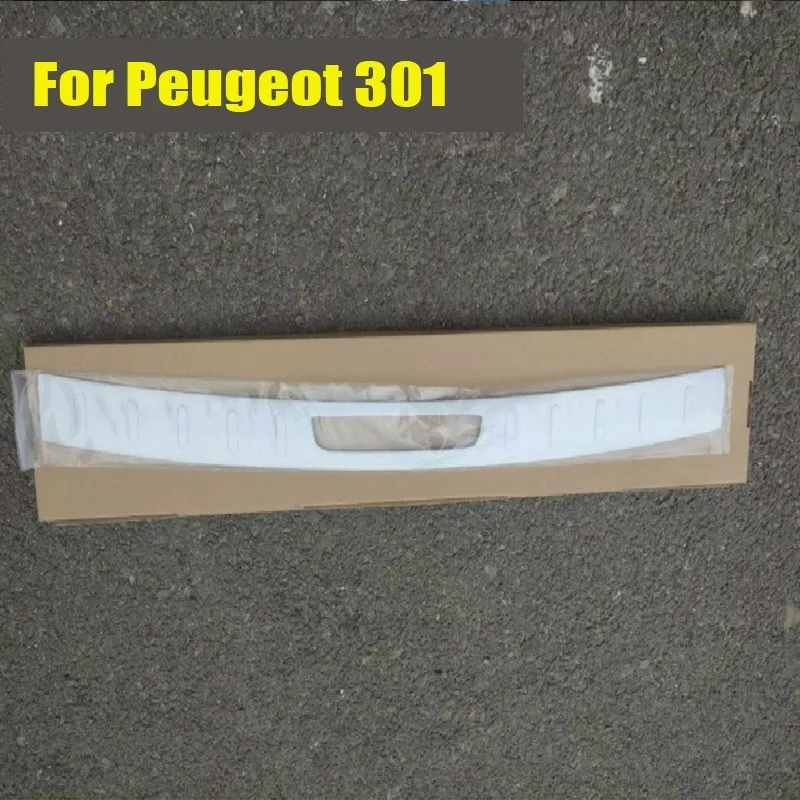 Защита заднего бампера, протектор для порога багажника, Накладка для Peugeot 301, автомобильные аксессуары, Стайлинг автомобиля
Защита заднего бампера, протектор для порога багажника, Накладка для Peugeot 301, автомобильные аксессуары, Стайлинг автомобиля