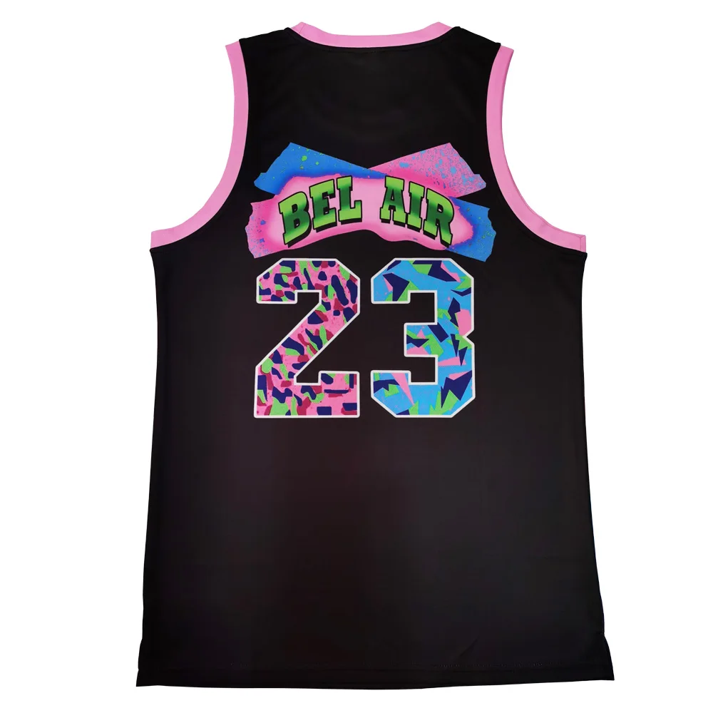 The Fresh Prince of Bel Air Academy 23 Colorful Printing Black Basketball Jersey
The Fresh Prince of Bel Air Academy 23 Colorful Printing Black Basketball Jersey