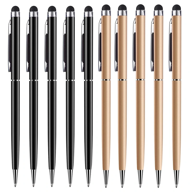 10Pc Stylus Pens for Contact Screens Stylus Pen Universal Stylus Ballpoint Pen 2 in 1 Stylists Pens for Tablet Laptops
10Pc Stylus Pens for Contact Screens Stylus Pen Universal Stylus Ballpoint Pen 2 in 1 Stylists Pens for Tablet Laptops
