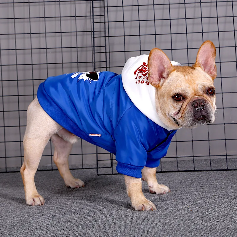 French Bulldog Hoodie Dog Clothes Fashion Print Trendy Brand Small Dog Coat Corgi Pug Bully Dog Two-Legged Clothes
French Bulldog Hoodie Dog Clothes Fashion Print Trendy Brand Small Dog Coat Corgi Pug Bully Dog Two-Legged Clothes