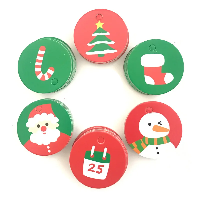 100pcs Christmas Tag Santa Snowman Tags Kraft Paper Card Tag Decoration Christmas Candy Bag Gift Package Tags Decor Supplies
100pcs Christmas Tag Santa Snowman Tags Kraft Paper Card Tag Decoration Christmas Candy Bag Gift Package Tags Decor Supplies