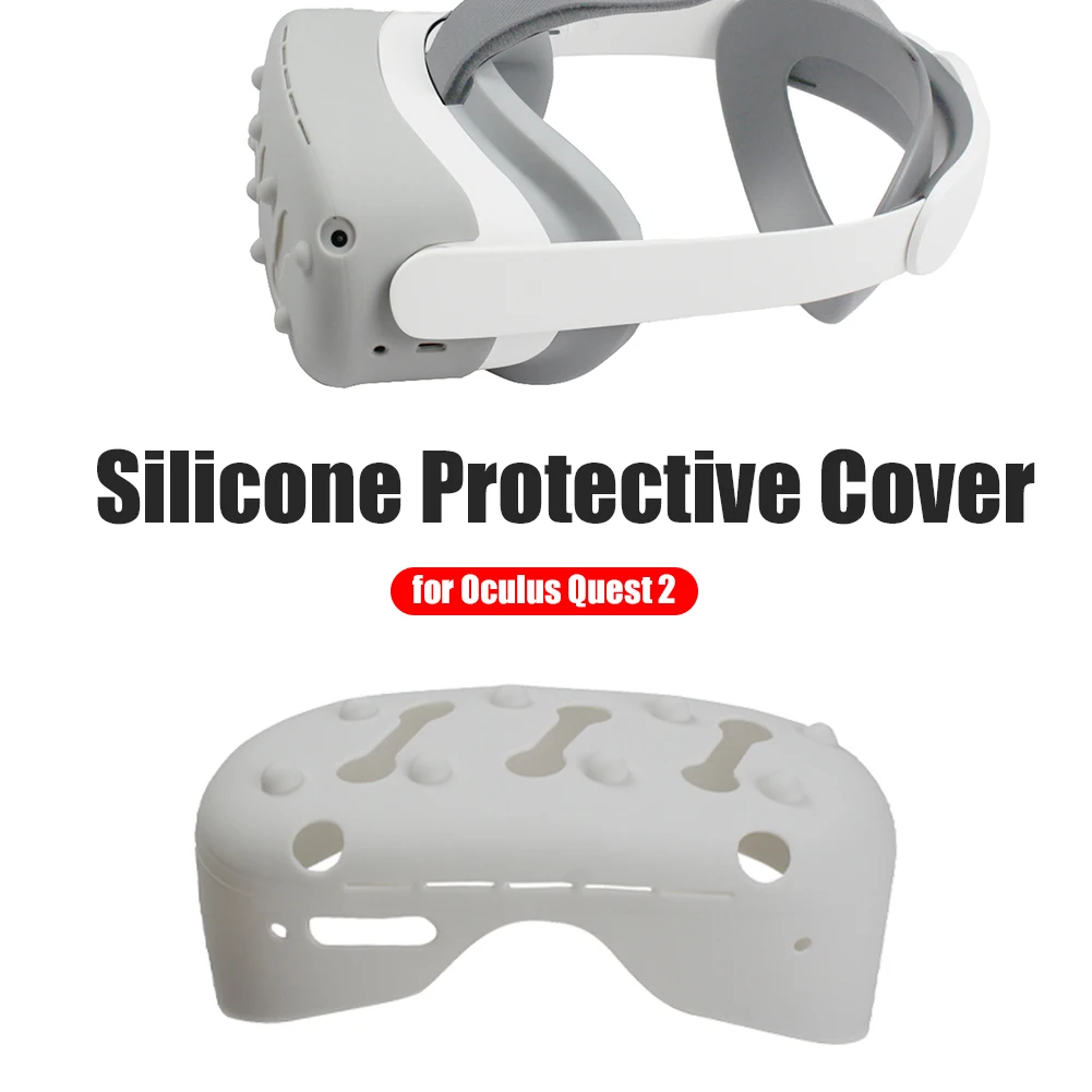 VR Headset Protector Anti-Slip for Oculus Quest 2 Accessories Kit Headset Protector Controller Full Grip Cover
VR Headset Protector Anti-Slip for Oculus Quest 2 Accessories Kit Headset Protector Controller Full Grip Cover