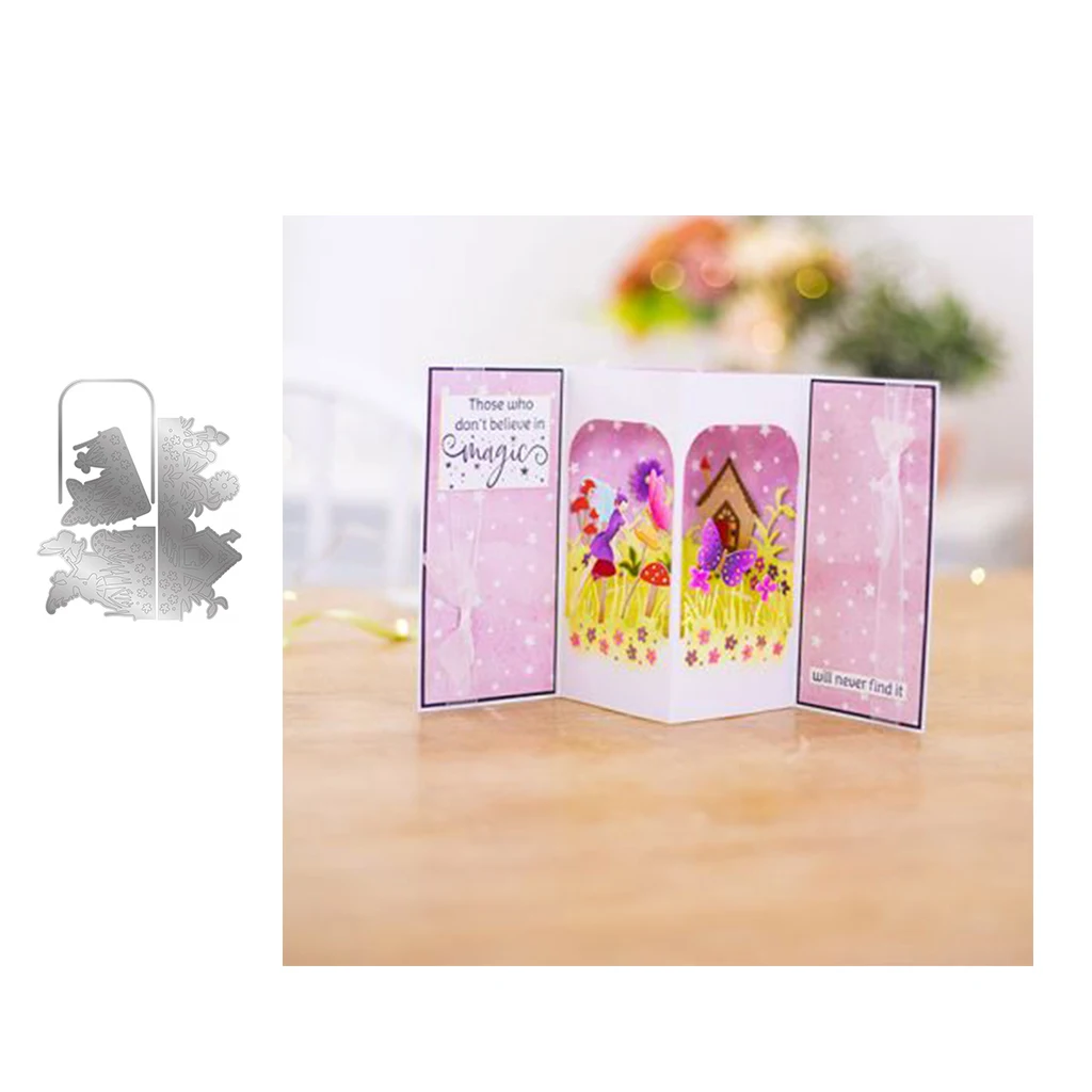 2021 New Arrival Flowers Fairy Metal Cutting Dies Scrapbooking Stencil Knife Mould Blade Punch Model Craft Decoration Template
2021 New Arrival Flowers Fairy Metal Cutting Dies Scrapbooking Stencil Knife Mould Blade Punch Model Craft Decoration Template