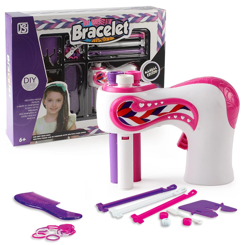 Автоматическая машинка для плетения волос девочек своими руками спиральная