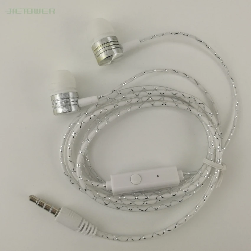 Cobwebbing Reticulate Fine Lines Earphone with Mic Metal Head Earpiece Noise Canceling with Microphone wholesale 300pcs/lot
Cobwebbing Reticulate Fine Lines Earphone with Mic Metal Head Earpiece Noise Canceling with Microphone wholesale 300pcs/lot