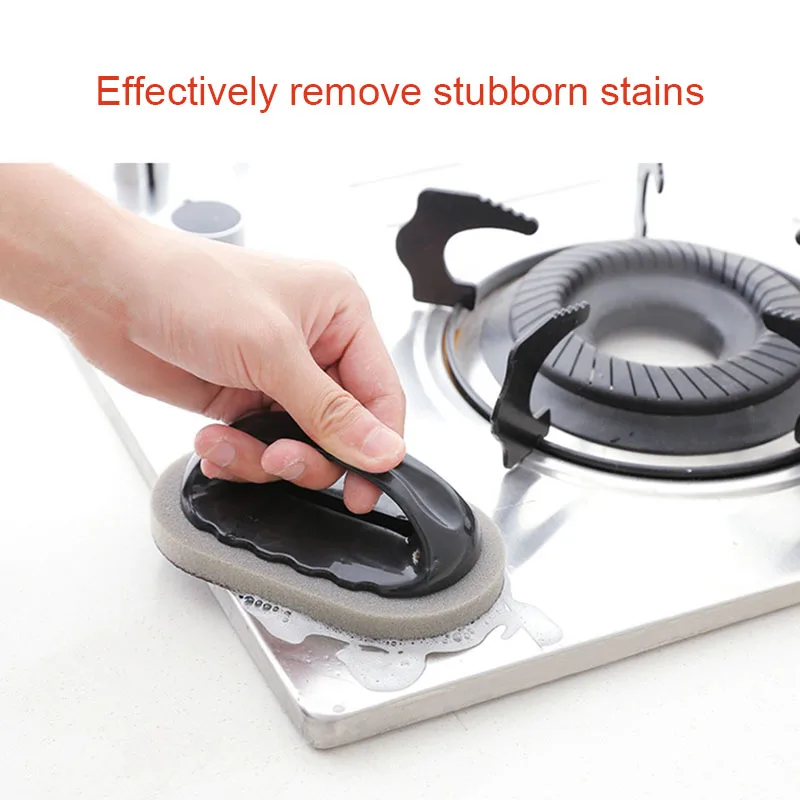 Nano Emery Sponge Brush Scrub Handle Grip Sink Pot Bowl Kitchen Cleaning Tool AUG889
Nano Emery Sponge Brush Scrub Handle Grip Sink Pot Bowl Kitchen Cleaning Tool AUG889