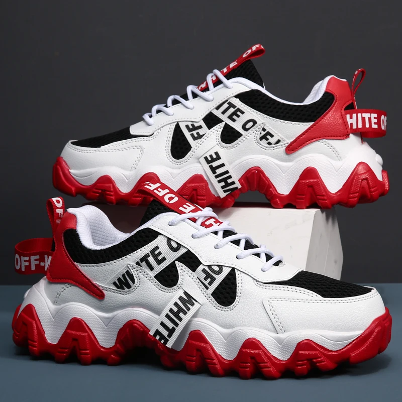 2021 New Summer Fashion Men's Casual Shoes Couples Lace-up Breathable Mesh Non-slip Chunky Shoes Comfortable Flat Male Sneakers
2021 New Summer Fashion Men's Casual Shoes Couples Lace-up Breathable Mesh Non-slip Chunky Shoes Comfortable Flat Male Sneakers