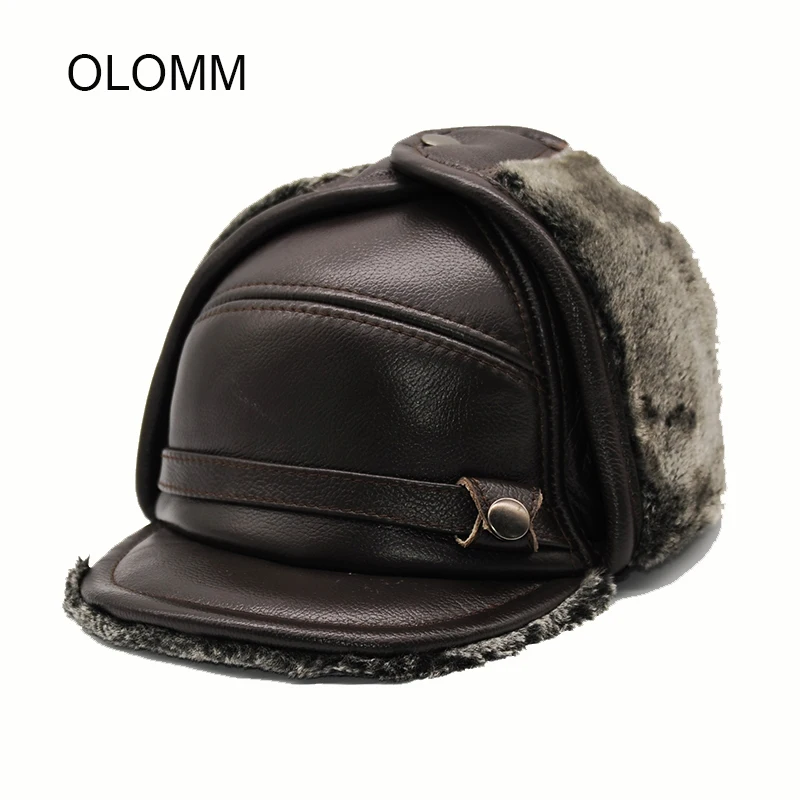 Genuine leather baseball cap hat men's winter brand new cow skin leather hats caps black with Faux fur inside earflap B55
Genuine leather baseball cap hat men's winter brand new cow skin leather hats caps black with Faux fur inside earflap B55