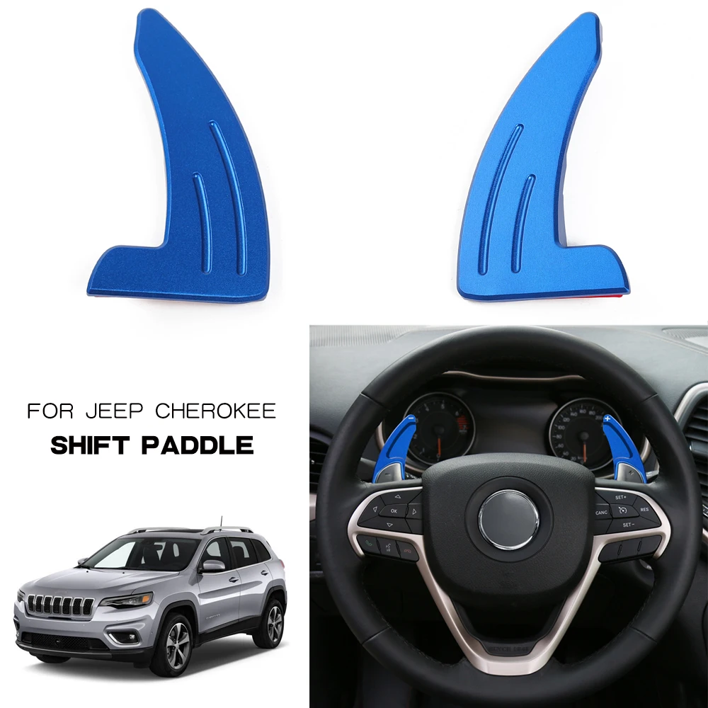 SHINEKA Interior Mouldings For Jeep Grand Cherokee 2014+ Steering Wheel Shift Paddle Shifter Trim Cover For Grand Cherokee 2014+
SHINEKA Interior Mouldings For Jeep Grand Cherokee 2014+ Steering Wheel Shift Paddle Shifter Trim Cover For Grand Cherokee 2014+