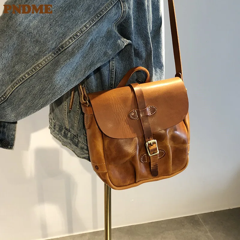 PNDME luxury natural genuine leather men's messenger bag casual retro designer real cowhide outdoor handmade brown shoulder bag
PNDME luxury natural genuine leather men's messenger bag casual retro designer real cowhide outdoor handmade brown shoulder bag