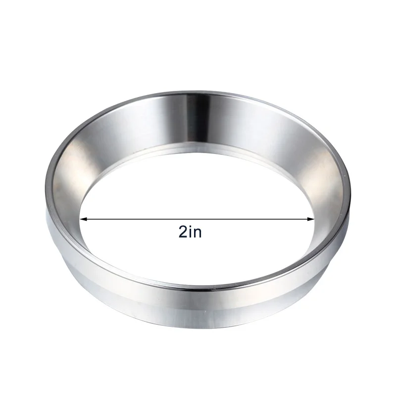 51/54 mm Stainless Steel Intelligent Dosing Ring Brewing Bowl Coffee Powder For Espresso Barista Funnel Portafilter
51/54 mm Stainless Steel Intelligent Dosing Ring Brewing Bowl Coffee Powder For Espresso Barista Funnel Portafilter