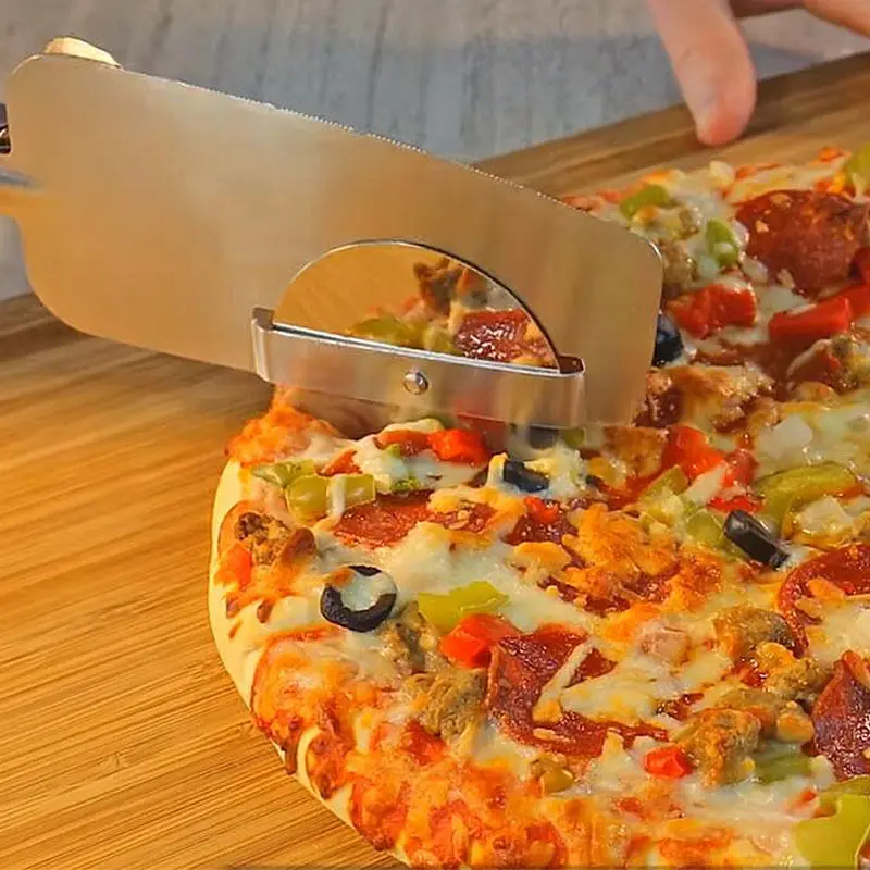 Stainless steel pizza hob multi-function cutting tool household pizza knife cake tool kitchen pizza cake tool
Stainless steel pizza hob multi-function cutting tool household pizza knife cake tool kitchen pizza cake tool