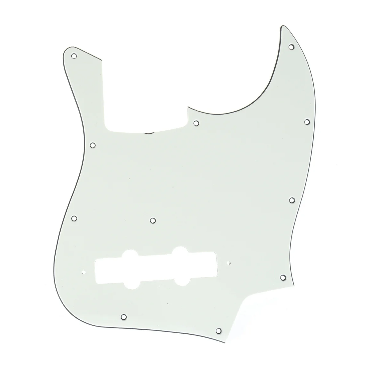 

Musiclily Pro 11-Hole J Bass Pickguard for JPN Fender Japan 4-String Jazz Bass, 3Ply Ivory