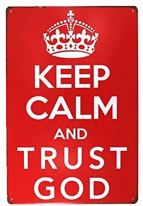 dingleieverKeep Calm and Trust God Retro Vintage Decor Metal Tin Sign 12 X8 Inches Garage Wall Art Sticker
dingleieverKeep Calm and Trust God Retro Vintage Decor Metal Tin Sign 12 X8 Inches Garage Wall Art Sticker