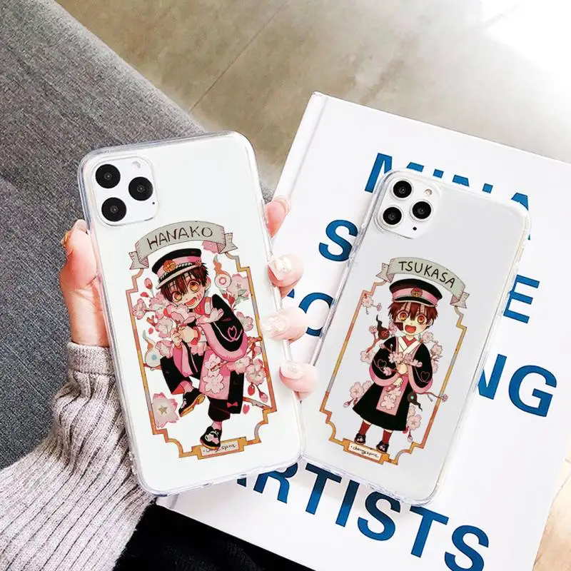 Toilet Bound Hanako Kun Phone Case Transparent Clear for iPhone 11 12 mini pro XS MAX 7 8 6 6S Plus X 5S SE 2020 XR
Toilet Bound Hanako Kun Phone Case Transparent Clear for iPhone 11 12 mini pro XS MAX 7 8 6 6S Plus X 5S SE 2020 XR