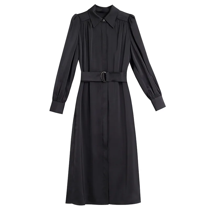 Shirt Dress Autumn New Product 2021 Long Sleeve Folds Lace Draw Back Mid-Length
Shirt Dress Autumn New Product 2021 Long Sleeve Folds Lace Draw Back Mid-Length