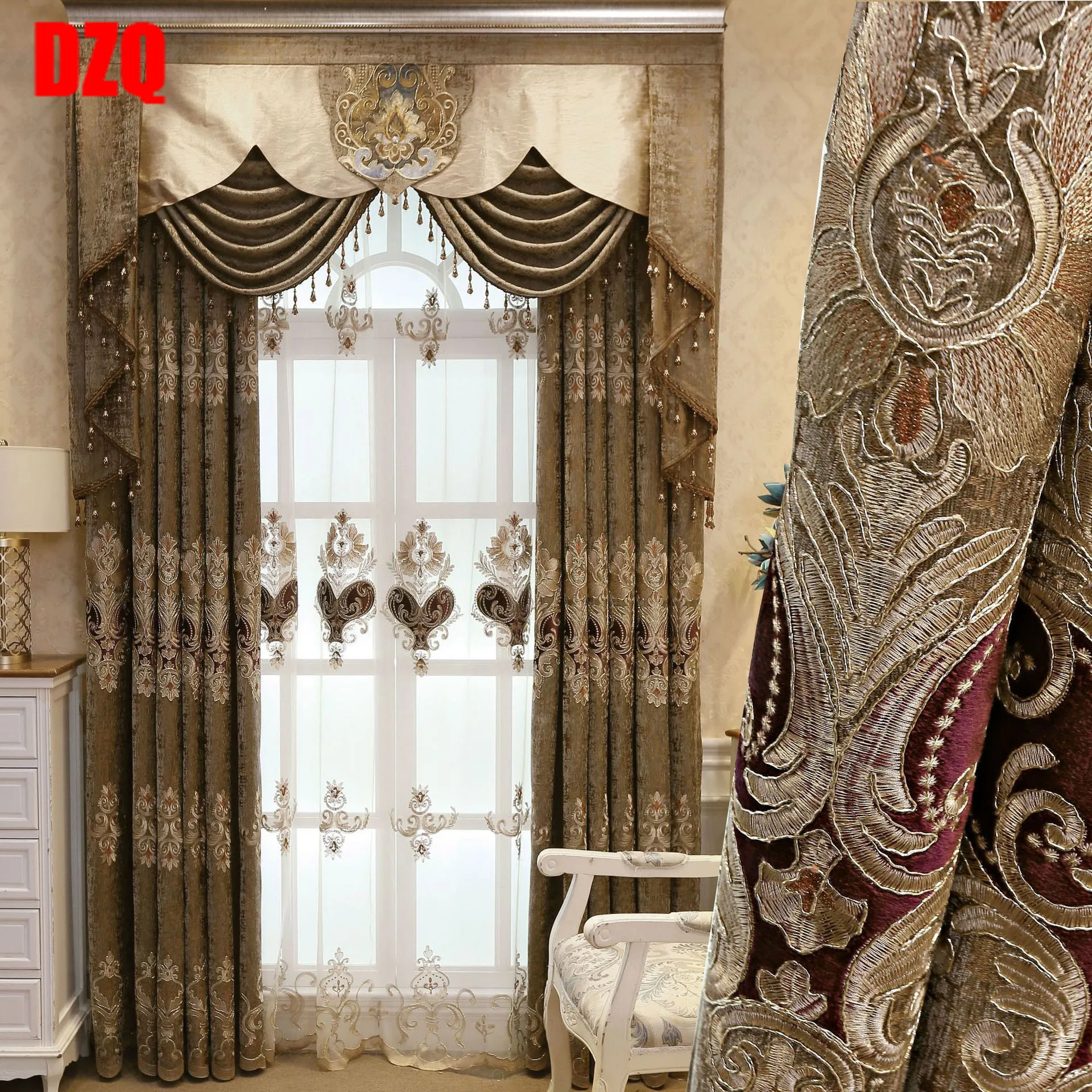 New living room bedroom chenille taped velvet embroidered curtains curtains for bedroom valance curtains for living room
New living room bedroom chenille taped velvet embroidered curtains curtains for bedroom valance curtains for living room