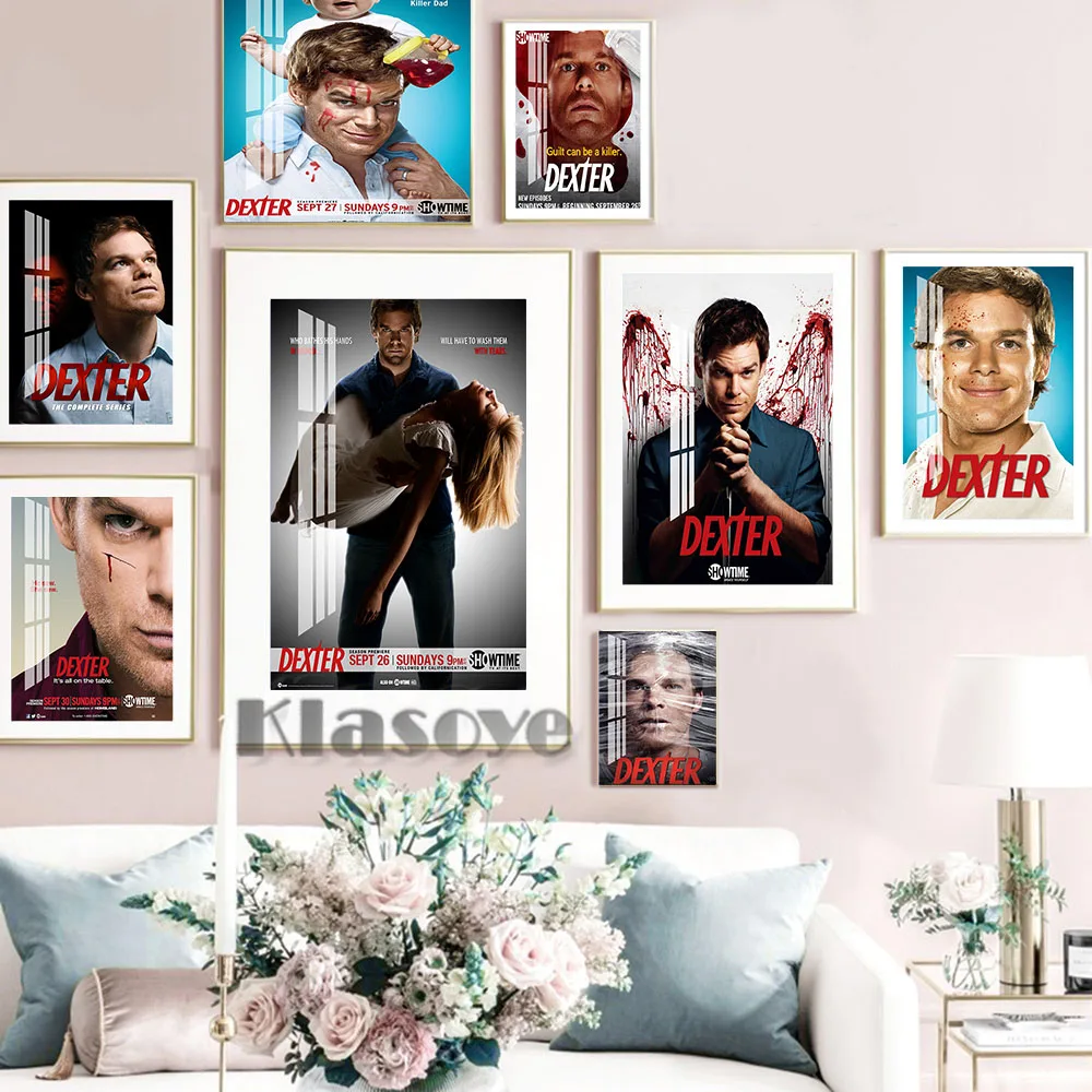 Dexter Poster Prints TV Series Movie Star Actor Art Canvas Painting Wall Pictures Bedroom Living Room Home Decor Wall Stickers
Dexter Poster Prints TV Series Movie Star Actor Art Canvas Painting Wall Pictures Bedroom Living Room Home Decor Wall Stickers