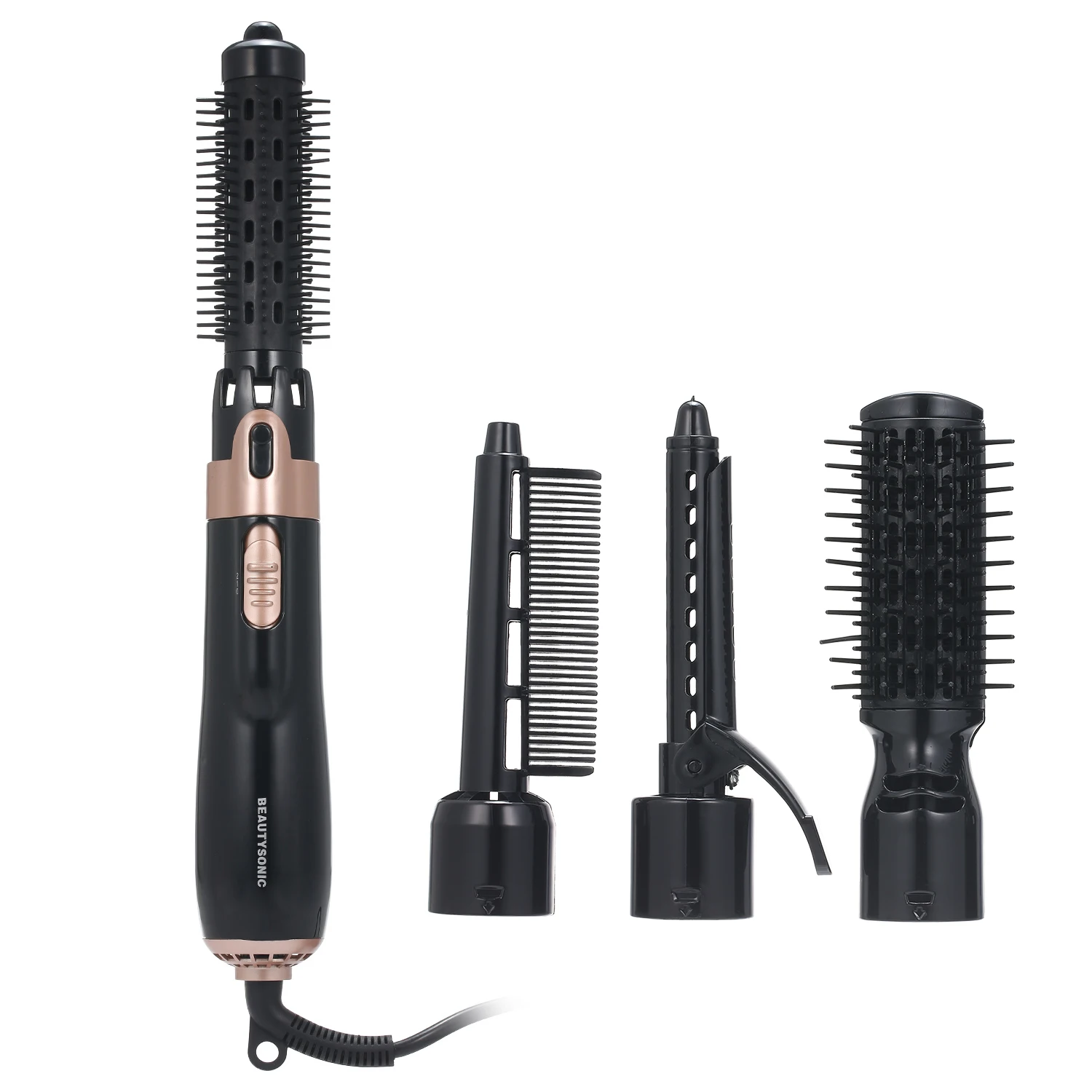 4 in 1 Hair Dryer Styler and Volumizer Hair Curler Straightener Blow Dryer Brush Rotating Blow Dryer Comb hair curler
4 in 1 Hair Dryer Styler and Volumizer Hair Curler Straightener Blow Dryer Brush Rotating Blow Dryer Comb hair curler