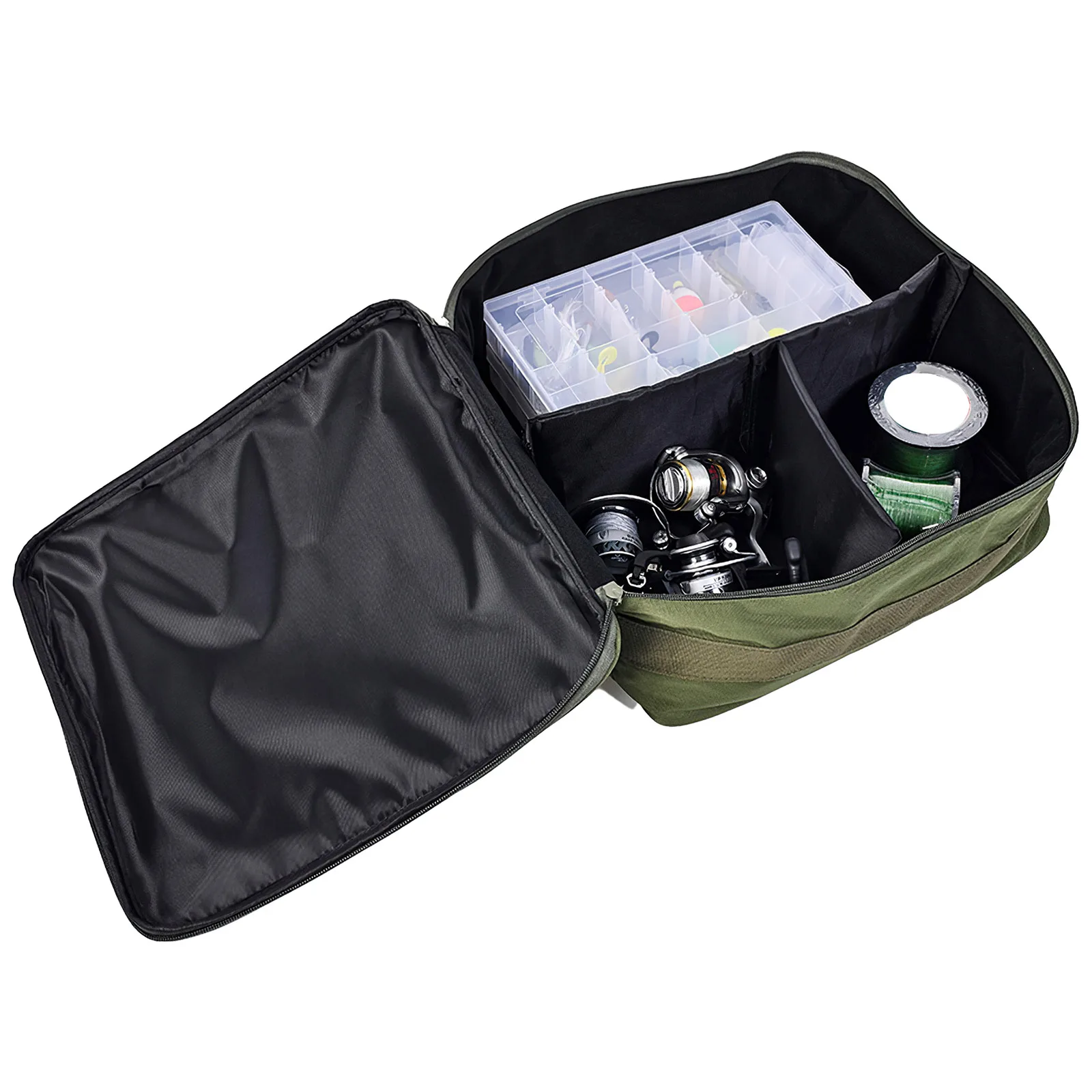 Сумка-Органайзер для рыболовных катушек на открытом воздухе
Сумка-Органайзер для рыболовных катушек на открытом воздухе