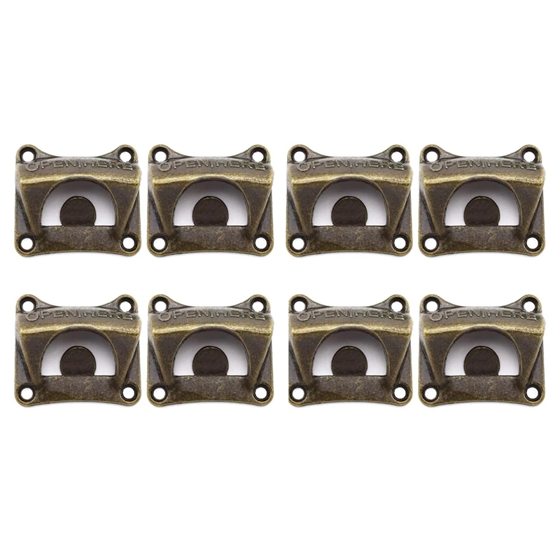8Pcs Wall Mounted Bottle Opener, Antique Beer Bottle Top Openers Hardware with Mount Screws, Suitable for Outdoor,Rustic
8Pcs Wall Mounted Bottle Opener, Antique Beer Bottle Top Openers Hardware with Mount Screws, Suitable for Outdoor,Rustic