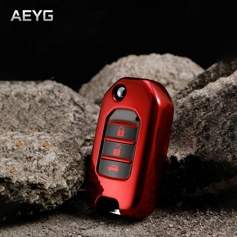 TPU Car Flip Key Case Cover Shell Fob For Honda Civic CR-V HR-V Accord Jade Crider Odyssey 2015- 2018 Holder Keyless Accessories
TPU Car Flip Key Case Cover Shell Fob For Honda Civic CR-V HR-V Accord Jade Crider Odyssey 2015- 2018 Holder Keyless Accessories