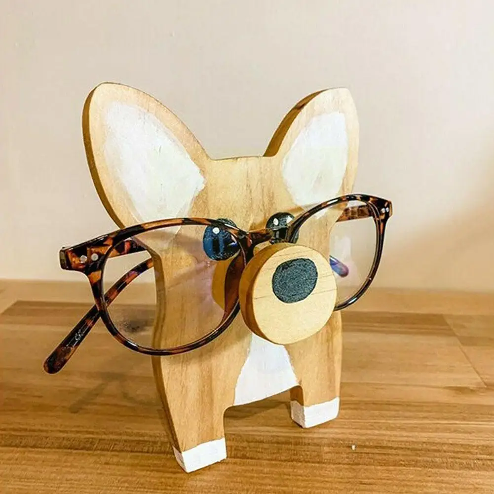 Pet Glasses Stand Christmas Gift Cute Pet Wooden Ornaments For Desktop Decoration Artwork Glasses Accessories Perfect Decor Q4L2
Pet Glasses Stand Christmas Gift Cute Pet Wooden Ornaments For Desktop Decoration Artwork Glasses Accessories Perfect Decor Q4L2