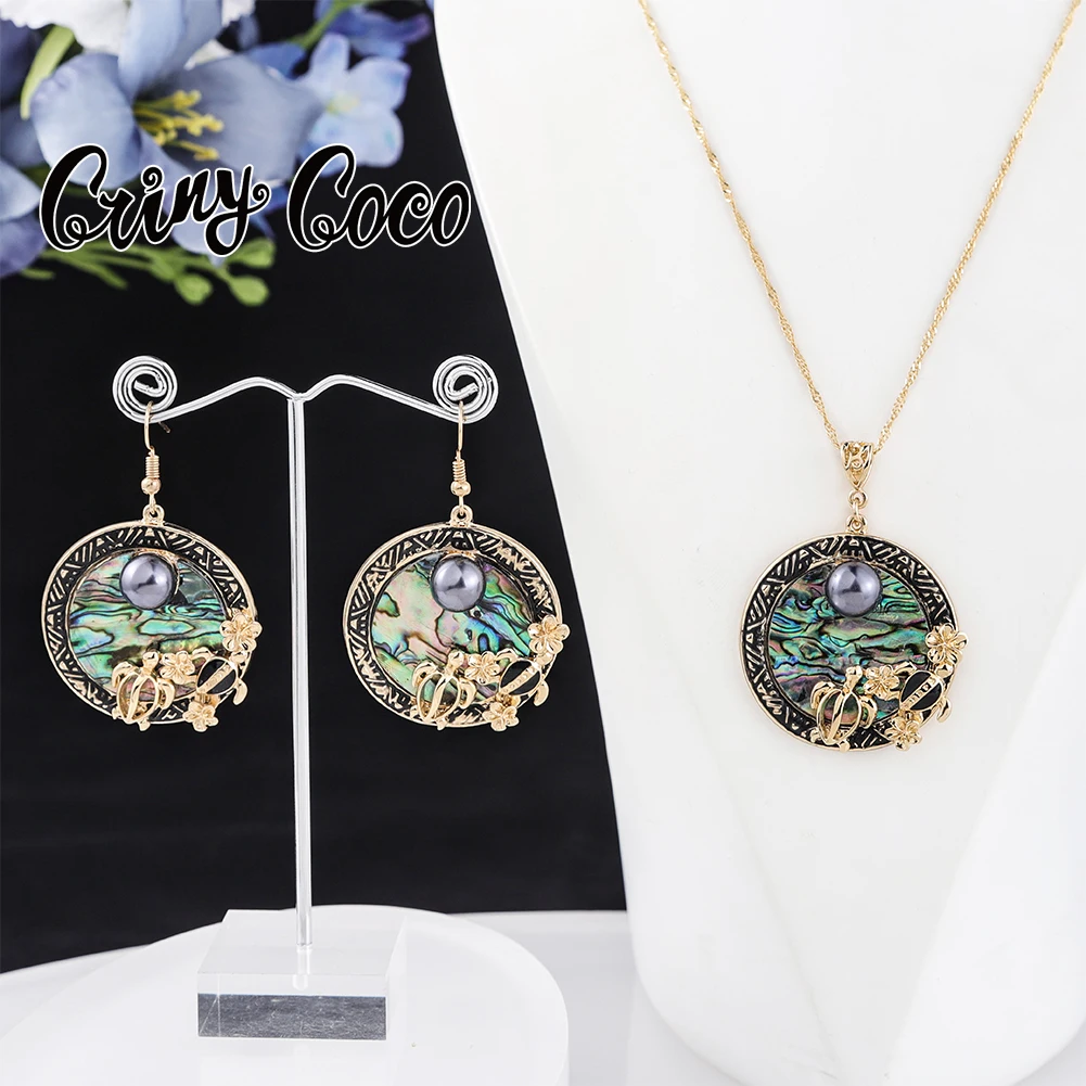 Cring Coco 2021 Abalone Shell Turtle Necklace Fashion Gold Plated Jewelry Sets Wedding Accessories Earrings Jewellery for Women
Cring Coco 2021 Abalone Shell Turtle Necklace Fashion Gold Plated Jewelry Sets Wedding Accessories Earrings Jewellery for Women