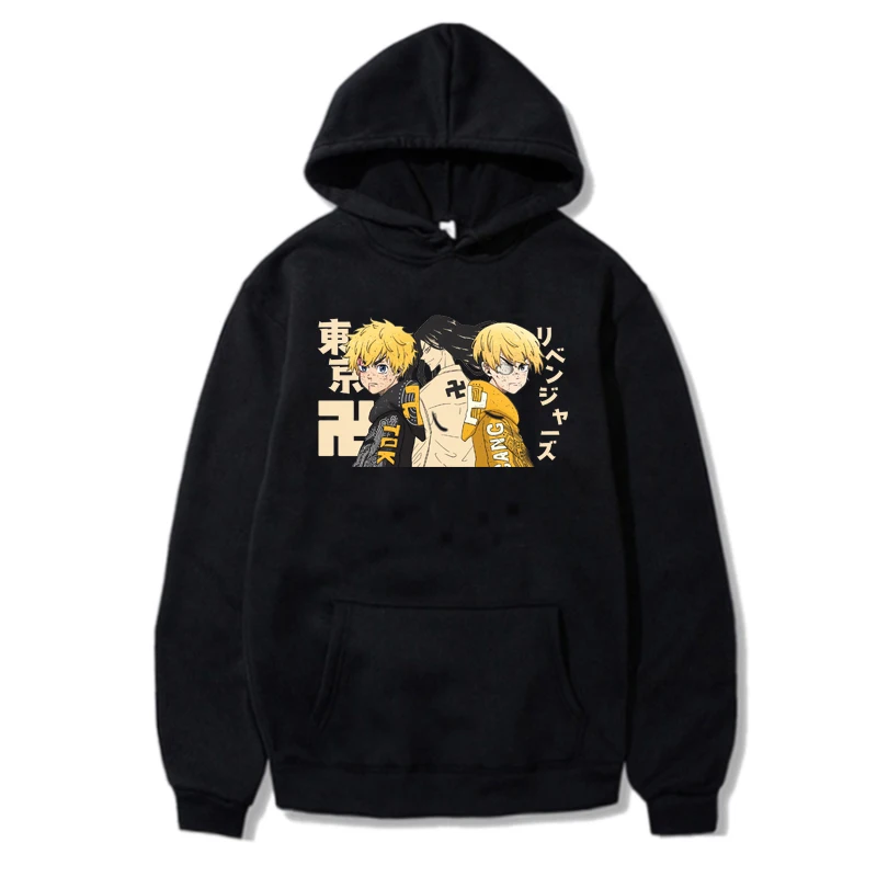 Manga Sweatshirts Hot Anime Tokyo Revengers Fashoin Streetwear Hoodies for Women/Men Harajuku Casual Pullover Unisex
Manga Sweatshirts Hot Anime Tokyo Revengers Fashoin Streetwear Hoodies for Women/Men Harajuku Casual Pullover Unisex
