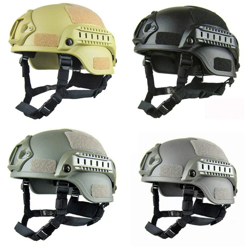 2019 Military Tactical Fast Helmet For Outdoor Sports Adjustable ABS Helmet With Side Rails
2019 Military Tactical Fast Helmet For Outdoor Sports Adjustable ABS Helmet With Side Rails