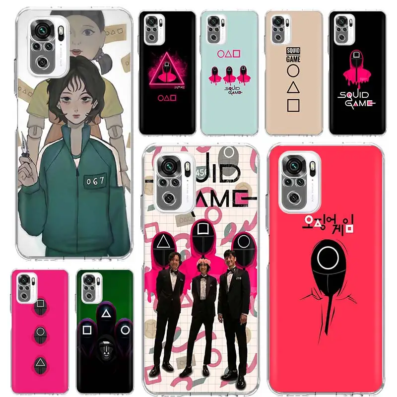 Hot Movies Squid Game Phone Case Funda For Xiaomi Redmi Note 10 Pro 8 9 Pro 9S 10S 8T 8A 9A 9C 7 7A 6 6A K30 Cover Coque Capa
Hot Movies Squid Game Phone Case Funda For Xiaomi Redmi Note 10 Pro 8 9 Pro 9S 10S 8T 8A 9A 9C 7 7A 6 6A K30 Cover Coque Capa