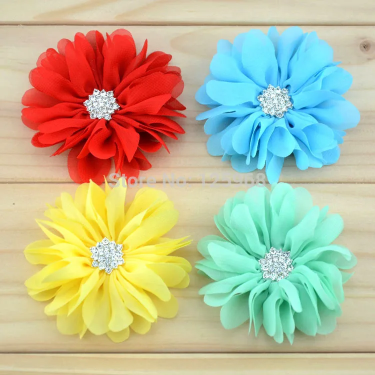 Free Shipping!2015 New 20pcs/lot High Quality Headwear Decoration Chiffon Flower With Rhinestone Appliques Headband DIY Craft
Free Shipping!2015 New 20pcs/lot High Quality Headwear Decoration Chiffon Flower With Rhinestone Appliques Headband DIY Craft