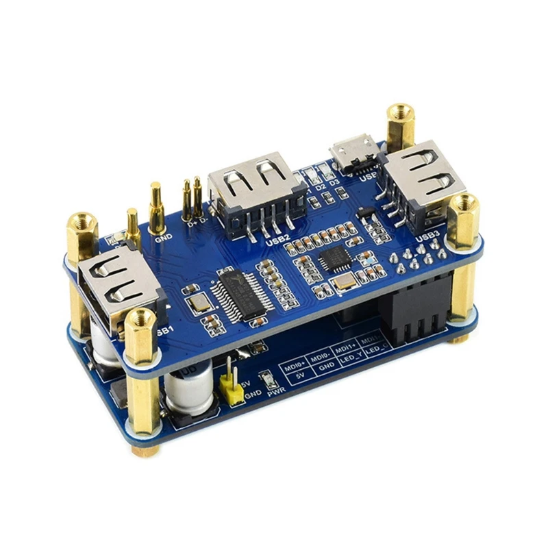 PoE Ethernet Usb Hub Hat Power Over Ethernet 3xUSB2.0 HUB Expansion Board 802.3af-Compliant for Raspberry Pi Zero W Wh
PoE Ethernet Usb Hub Hat Power Over Ethernet 3xUSB2.0 HUB Expansion Board 802.3af-Compliant for Raspberry Pi Zero W Wh