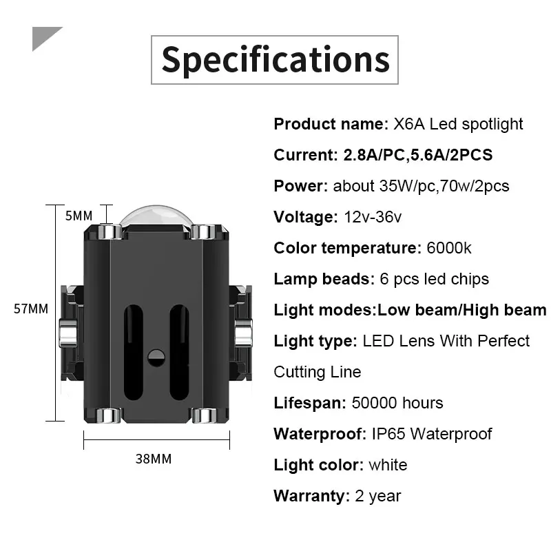 Светодиодный прожектор для мотоцикла 70 Вт Suzuki DR200SE DR650SE DRZ400E GS500F DRZ 400SM DR - купить по