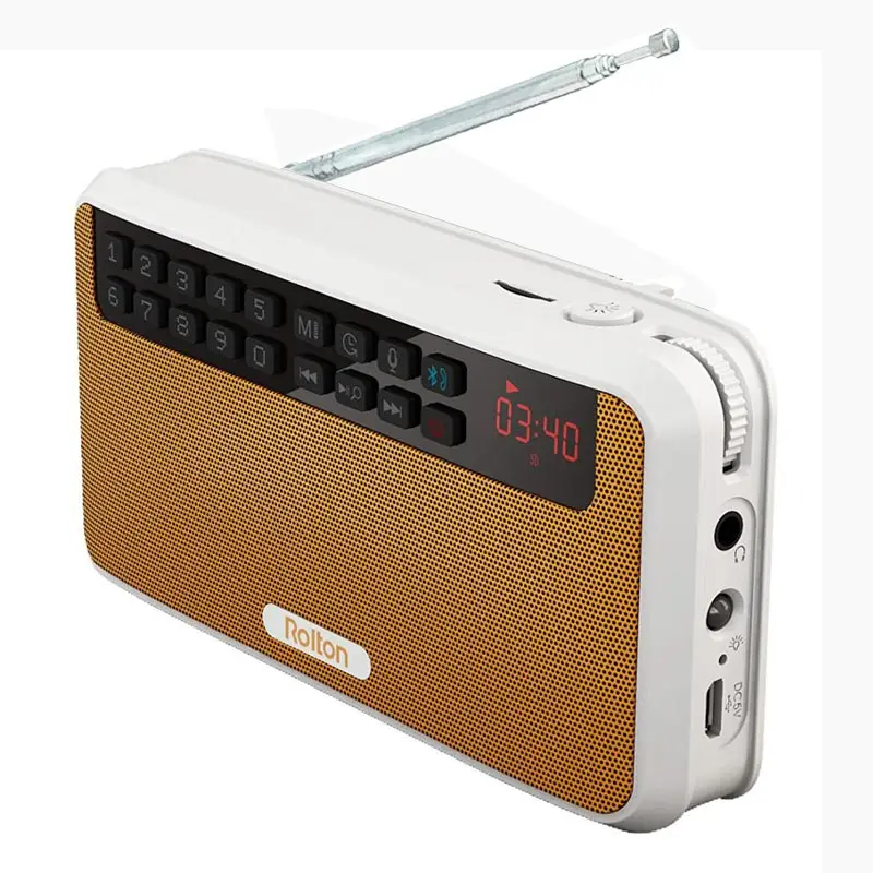 E500 stereo bluetooth speaker FM radio portable speaker radio Mp3 playback recording hands-free for phone and flashlight
E500 stereo bluetooth speaker FM radio portable speaker radio Mp3 playback recording hands-free for phone and flashlight