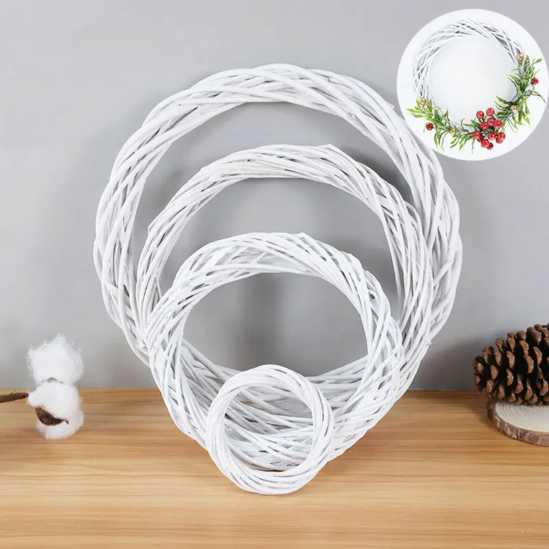 10/20/25/30cm Woven White Wreath Frame Artificial Flowers Wreath DIY Handmade Craft Home Christmas Decoration Wedding Supplies
10/20/25/30cm Woven White Wreath Frame Artificial Flowers Wreath DIY Handmade Craft Home Christmas Decoration Wedding Supplies