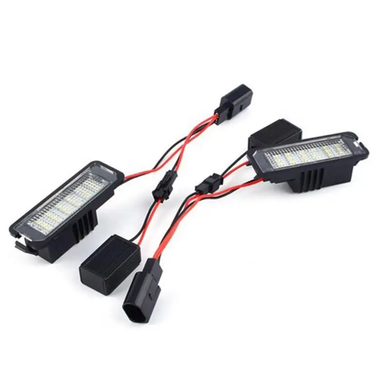 2Pcs Car License Plate Lights Exterior Accessories 12V LED Number License Plate Light Lamps for VW GOLF 4 5 6 7 Polo 6R
2Pcs Car License Plate Lights Exterior Accessories 12V LED Number License Plate Light Lamps for VW GOLF 4 5 6 7 Polo 6R