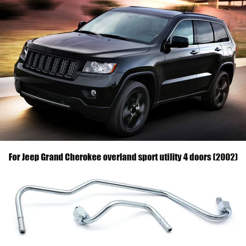 2pcs Transmission Oil Cooler Pipelines for Jeep Grand Cherokee 1999-2003 Radiators Transmission Auto Replacement Parts
2pcs Transmission Oil Cooler Pipelines for Jeep Grand Cherokee 1999-2003 Radiators Transmission Auto Replacement Parts