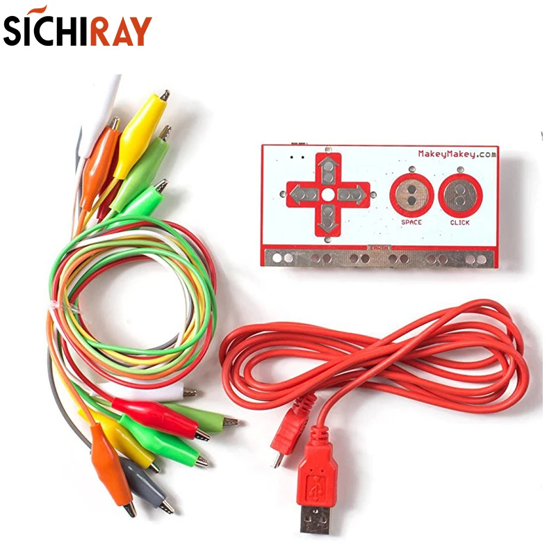 Kickstarter Makey Tech Kit ствол игрушка для детей с USB-кабелем аллигаторные зажимы поддержка подключения объектов к компьютерным клавишам
Kickstarter Makey Tech Kit ствол игрушка для детей с USB-кабелем аллигаторные зажимы поддержка подключения объектов к компьютерным клавишам