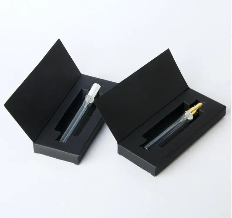 10ML Clear Glass Perfume Atomizer Bottle with White/Black Package Box Cosmetic Parfum Sample Vial Refillable Bottles SN983
10ML Clear Glass Perfume Atomizer Bottle with White/Black Package Box Cosmetic Parfum Sample Vial Refillable Bottles SN983
