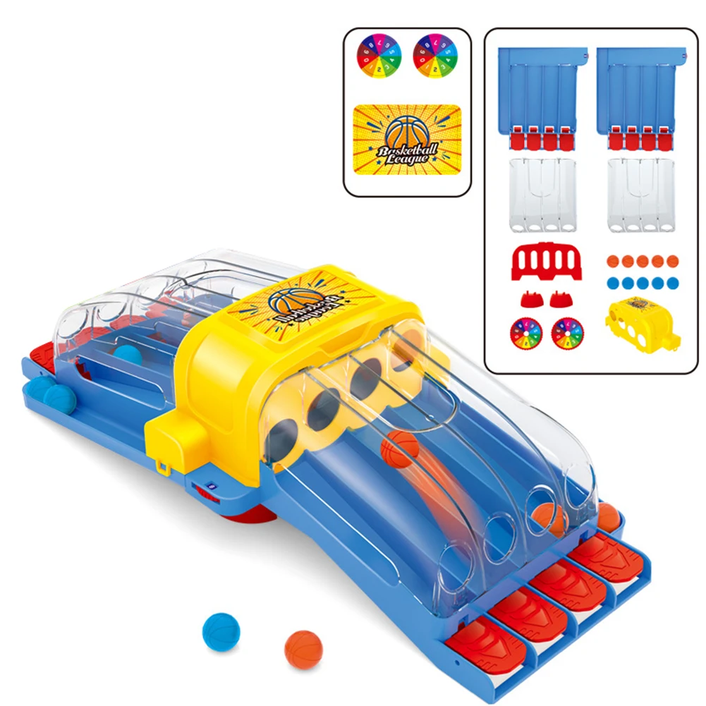 Stress Relieve Catapult Finger Basketball Toy Kids Child Parent-child Interaction Puzzle Desktop Table Game Toys for 2 People
Stress Relieve Catapult Finger Basketball Toy Kids Child Parent-child Interaction Puzzle Desktop Table Game Toys for 2 People