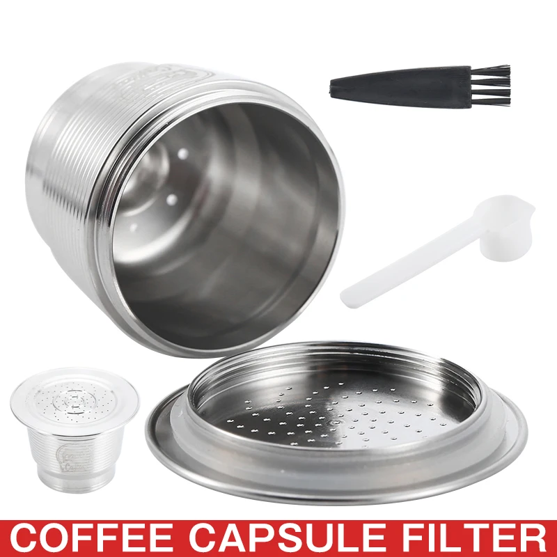 Reusable Coffee Capsule Filter Pod Stainless Steel Refillable For Nespresso Coffee Cup Handmade Liquid Container
Reusable Coffee Capsule Filter Pod Stainless Steel Refillable For Nespresso Coffee Cup Handmade Liquid Container