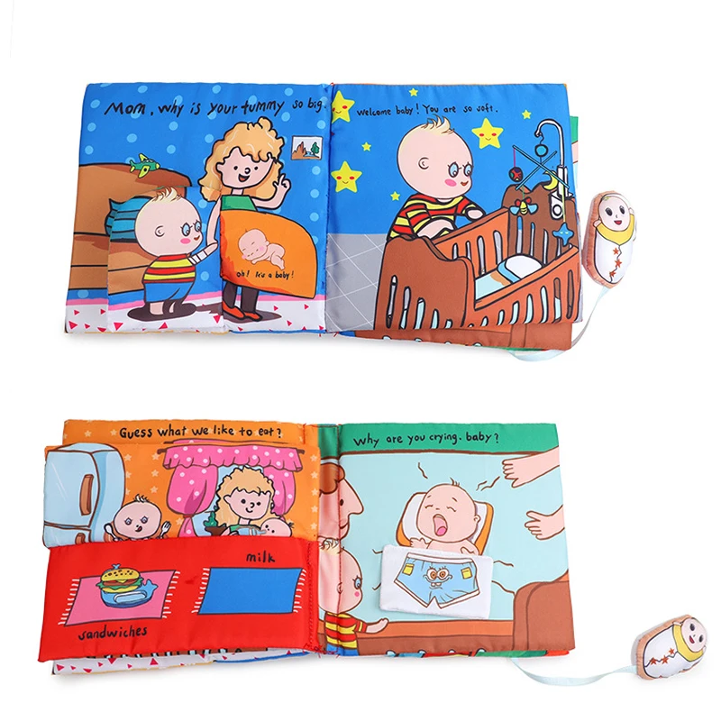 Baby Book Toddler Learning Develop Cognize Reading Puzzle Book Toys Book For Kid
Baby Book Toddler Learning Develop Cognize Reading Puzzle Book Toys Book For Kid