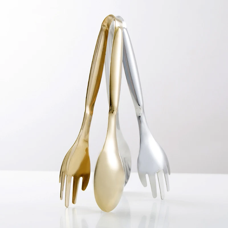 7.8'' Stainless Steel Food Tongs Gold Salad Tong Salad Clip Silver Party Pastry Buffet Clamp Kitchen Accessories Cooking Utensil
7.8'' Stainless Steel Food Tongs Gold Salad Tong Salad Clip Silver Party Pastry Buffet Clamp Kitchen Accessories Cooking Utensil
