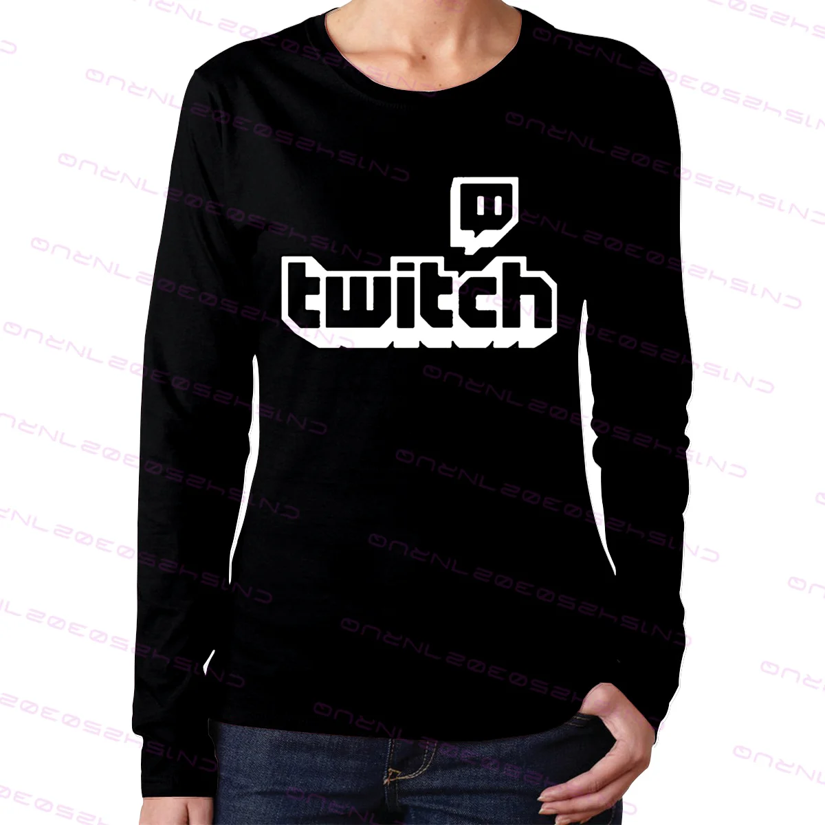 Забавные женские игровые футболки Twitch Tv из 100% хлопка с длинным рукавом и круглым вырезом
Забавные женские игровые футболки Twitch Tv из 100% хлопка с длинным рукавом и круглым вырезом