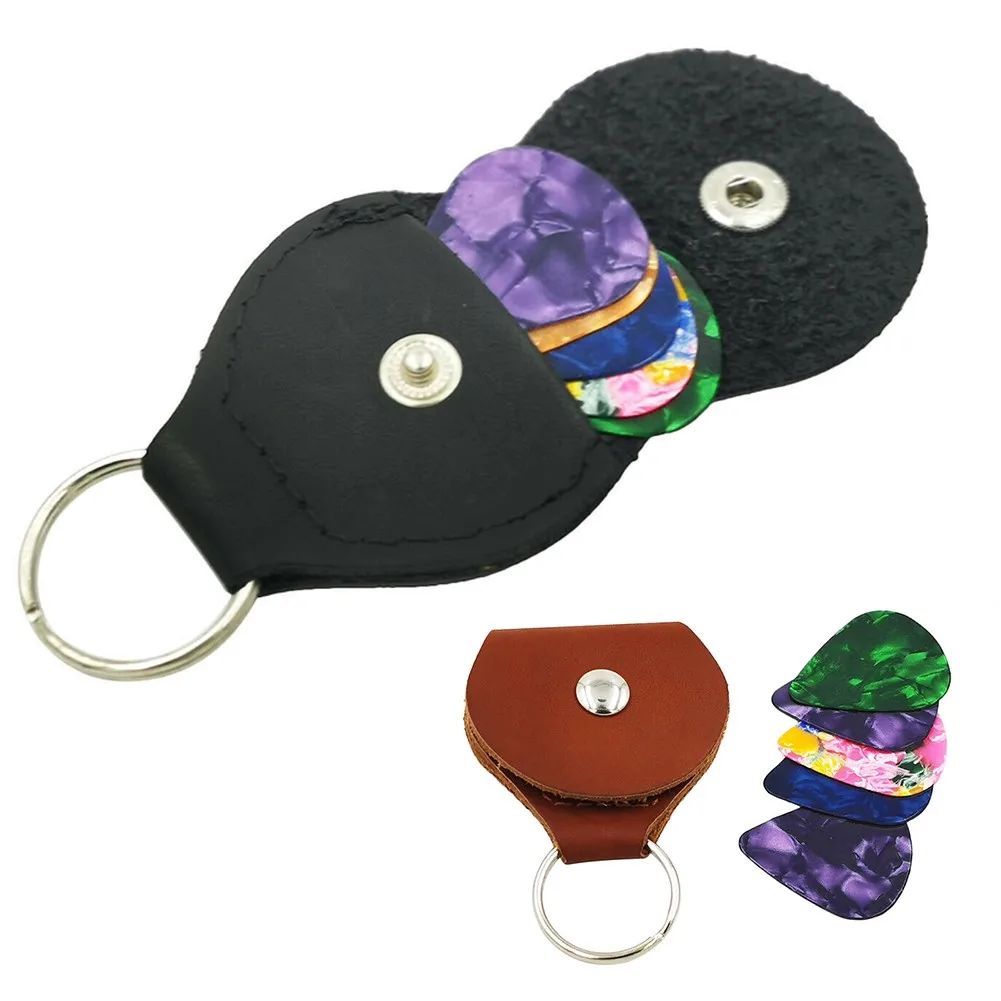 1set Guitar Bass Plectrum Pick Holder PU Leather Case Box Keyring Bag W/ 5 0.71mm Pick Holder Plectrums Bag As Keychains
1set Guitar Bass Plectrum Pick Holder PU Leather Case Box Keyring Bag W/ 5 0.71mm Pick Holder Plectrums Bag As Keychains