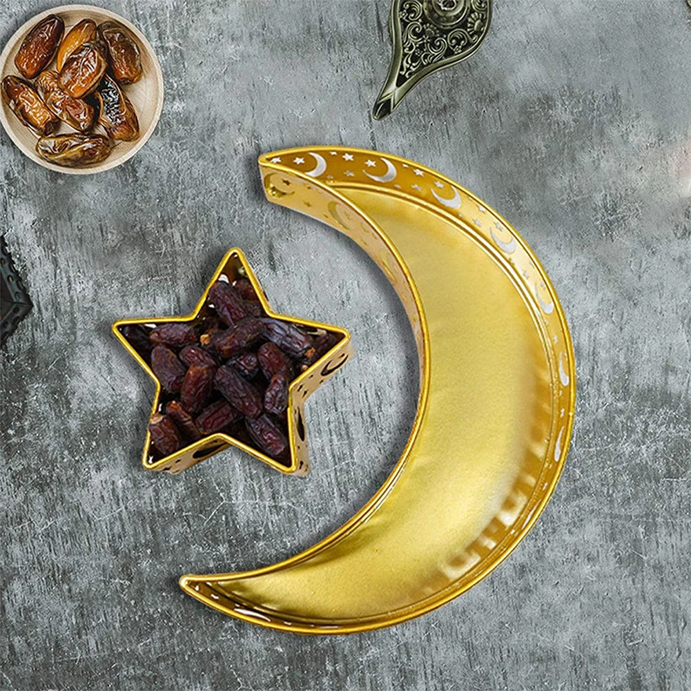 2pcs Eid Mubarak Moon Star Serving Tray Tableware Dessert Food Storage Container Ramadan Kareem Decor Muslim Islamic Party
2pcs Eid Mubarak Moon Star Serving Tray Tableware Dessert Food Storage Container Ramadan Kareem Decor Muslim Islamic Party
