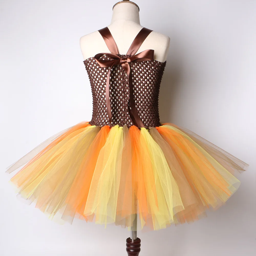 Sunflower net yarn children's dress princess tutu skirt Halloween party scarecrow acting costume suitable for any figure
Sunflower net yarn children's dress princess tutu skirt Halloween party scarecrow acting costume suitable for any figure