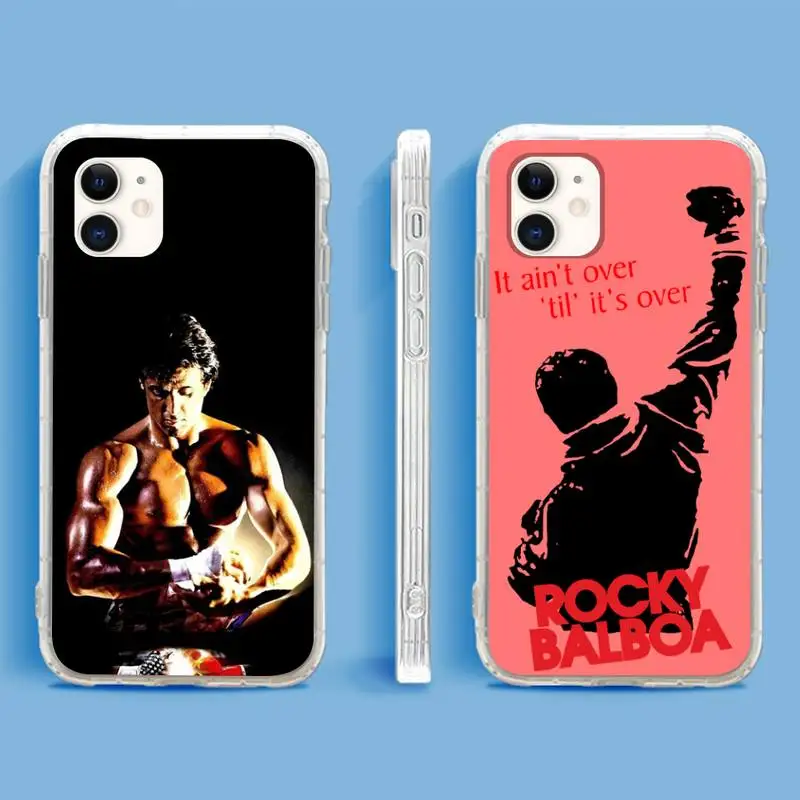 Rocky Balboa Phone Case For Iphone SE 2020 6 6s 7 8 plus X Xr XS 11 12 13 Mini Pro Max Fundas Cover
Rocky Balboa Phone Case For Iphone SE 2020 6 6s 7 8 plus X Xr XS 11 12 13 Mini Pro Max Fundas Cover