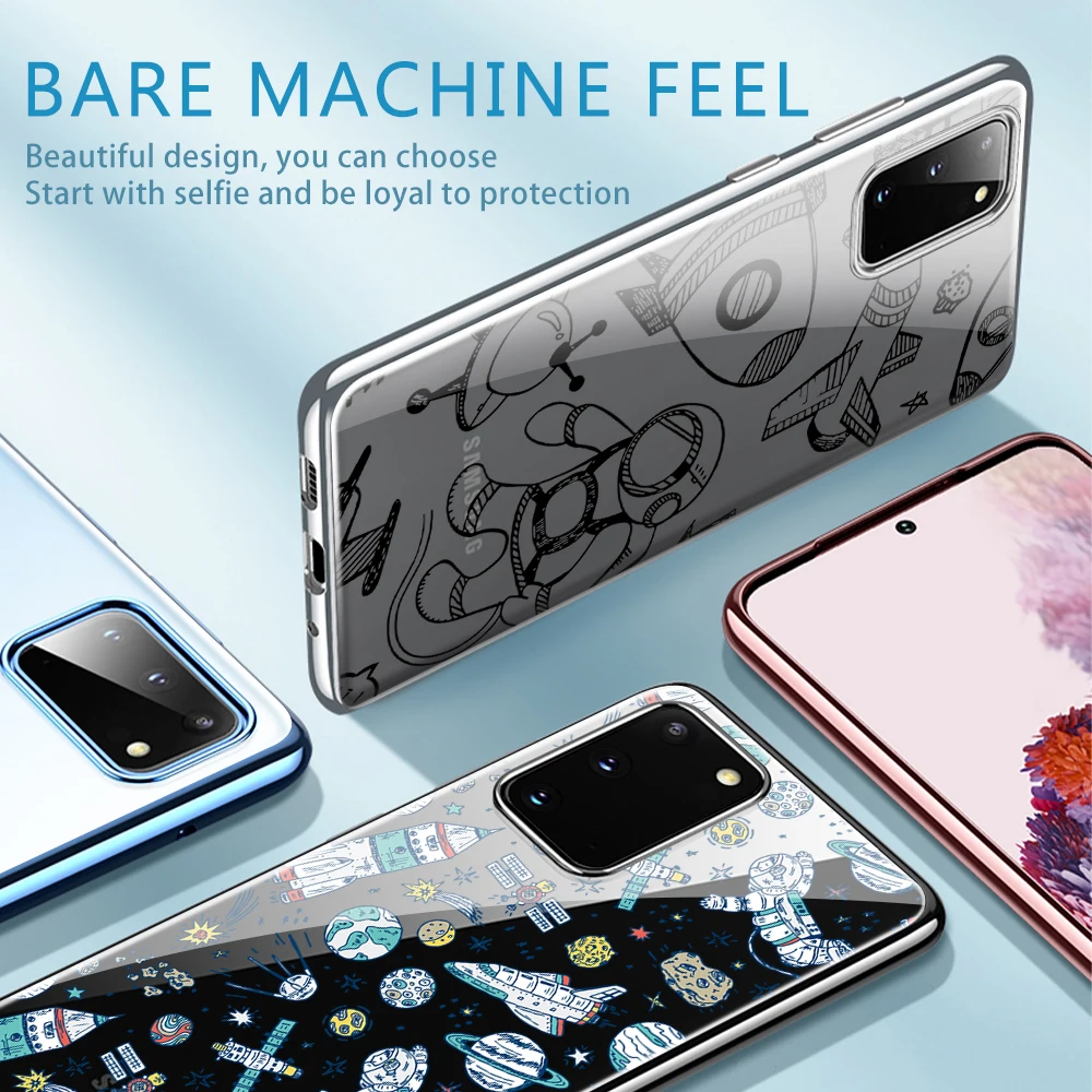 Rocket Case for Samsung Galaxy S21 S10 S9 S8 S20 Plus Ultra S10e A51 A50 A71 A70 A20E A21S 01 NOTE 20 10 9 8 Plus Soft TPU Funda
Rocket Case for Samsung Galaxy S21 S10 S9 S8 S20 Plus Ultra S10e A51 A50 A71 A70 A20E A21S 01 NOTE 20 10 9 8 Plus Soft TPU Funda